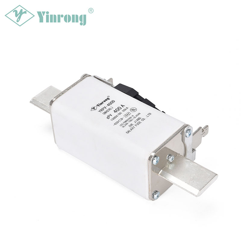 Liên kết cầu chì PV năng lượng mặt trời 1000VDC 400A NH2XL với tiền đạo