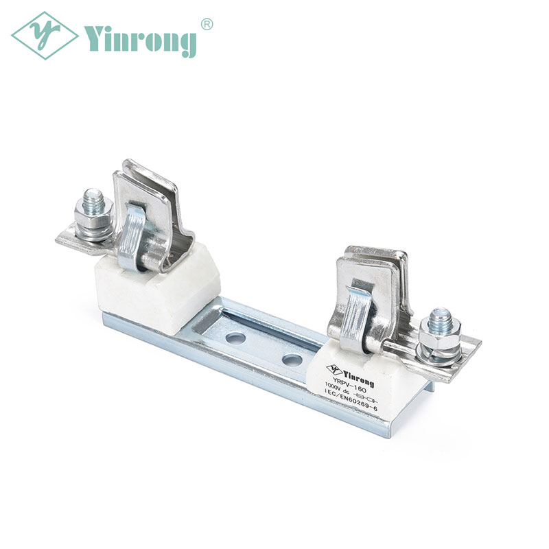 1500VDC 160A NH0 Cơ sở cầu chì PV năng lượng mặt trời