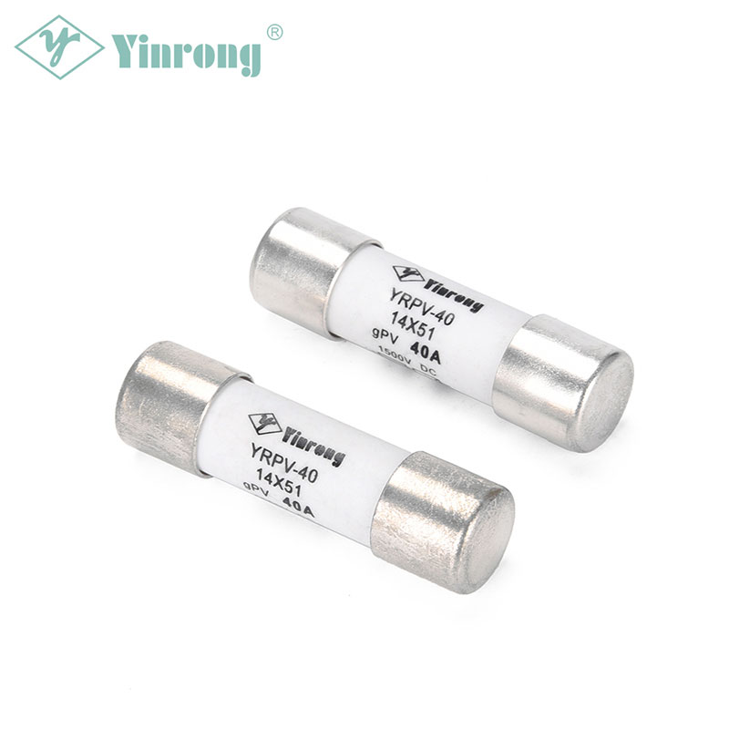 Liên kết cầu chì nhiệt PV năng lượng mặt trời 1500VDC 40A 14 × 51mm